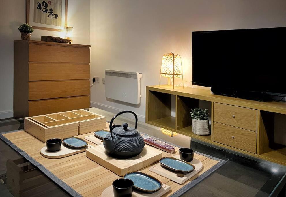 Japanese Style Muji Two-Bedroom Apt Swansea Bagian luar foto